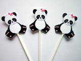 Panda Bear Goody Bags, Panda Bear Favor Bags. Panda Bear Gift Bags