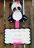 Panda Bear Goody Bags, Panda Bear Favor Bags. Panda Bear Gift Bags