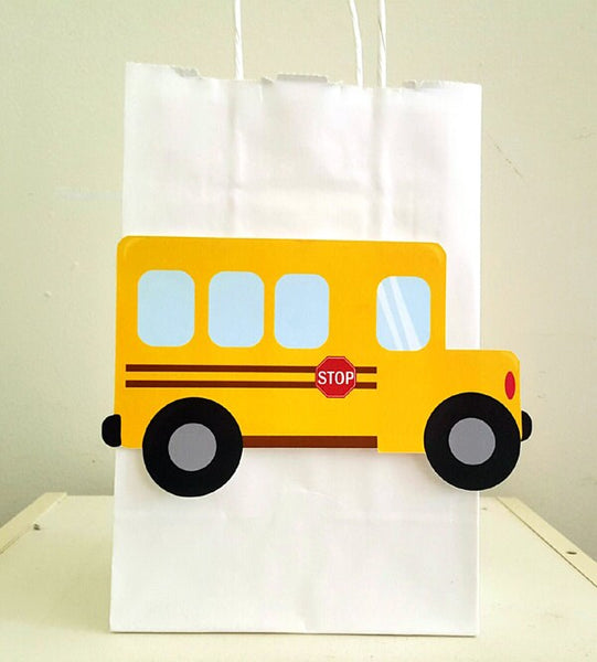 Goody　School　Favor　Bags,　Party　CUE　–　Bags,　Bags,　Bus　School　B　School　Bus　Bus　CRAFTY