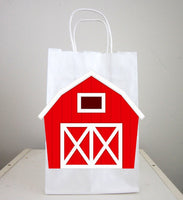 Farm Goody Bags, Barn Goody Bags, Farm Favor Bags, Barnyard Goody Bags, Farm Animal Goody Bags, Farm Birthday Party