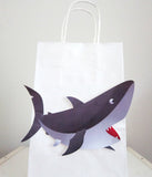 Shark Cupcake Toppers - Fish Cupcake Toppers - Under The Sea Cupcake Toppers (62817616P)