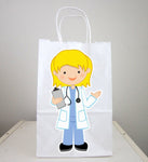 Doctor Goody Bags, Doctor Favor Bags, Doctor Goodie Bags, Doctor Birthday Party, Doctor Favors