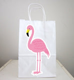 Flamingo Goody Bags,  Flamingo Favor Bags, Flamingo Gift Bags, Flamingo Birthday Favors