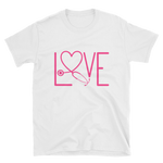 NURSE DOCTOR LOVE T SHIRT - Short-Sleeve Unisex T-Shirt