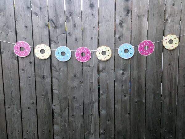 Donut Garland, Donut Banner - Image 2