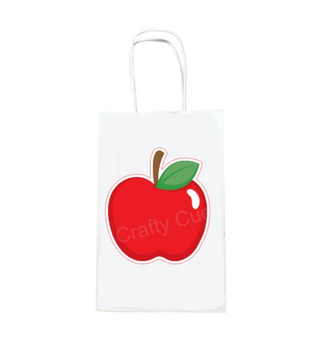 APPLE Cups, Apple, Birthday, Apple Party, Teacher Party, Back to School Cups, School Party, School Decorations, Teacher's Gift, Snack Cups - Image 3