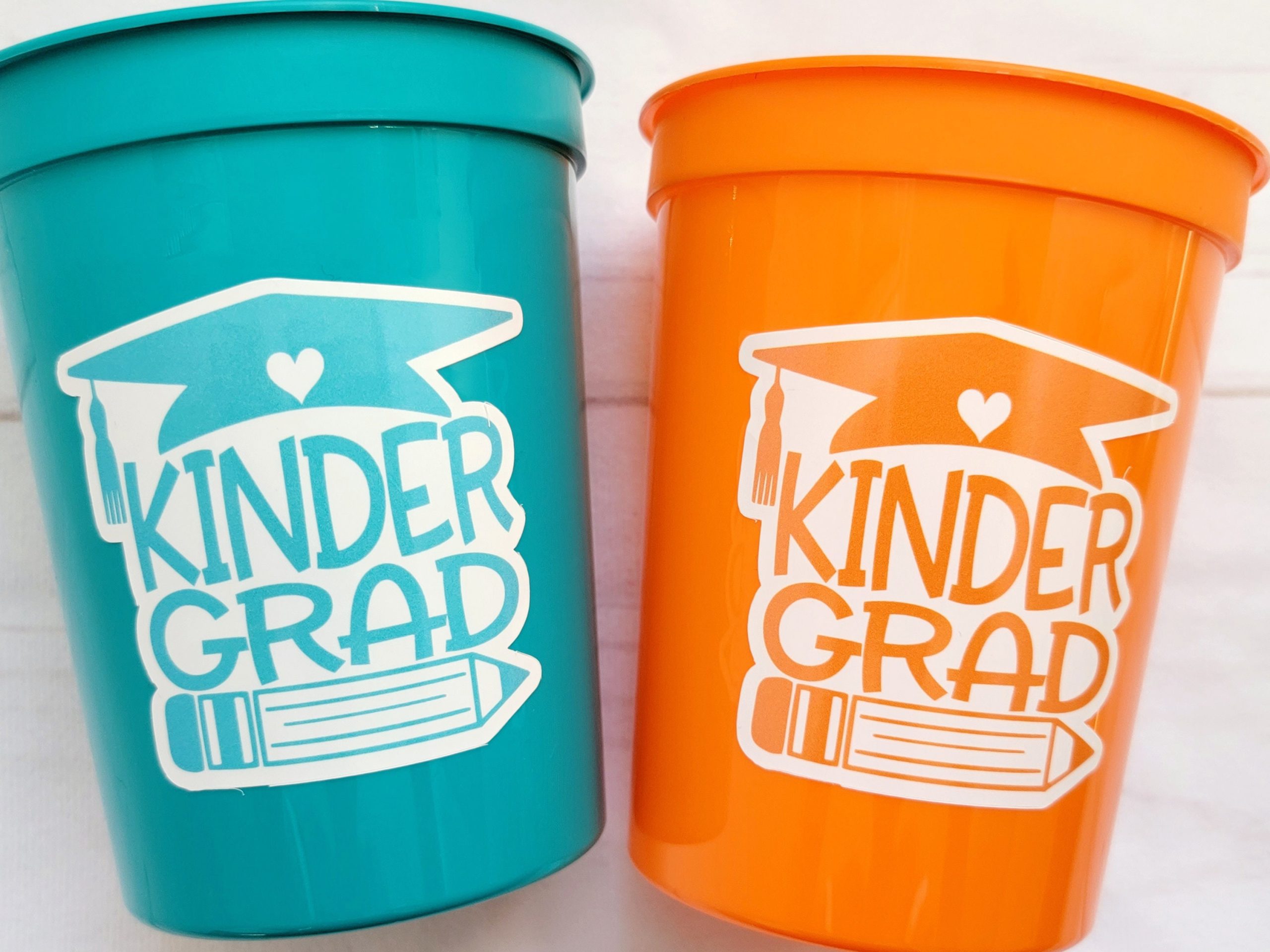 KINDERGARTEN GRADUATION CUPS - Kindergarten Graduation Cups 2023 Graduation Cups Graduation Party Graduation 2023 Party Favors Kinder Party - Image 2