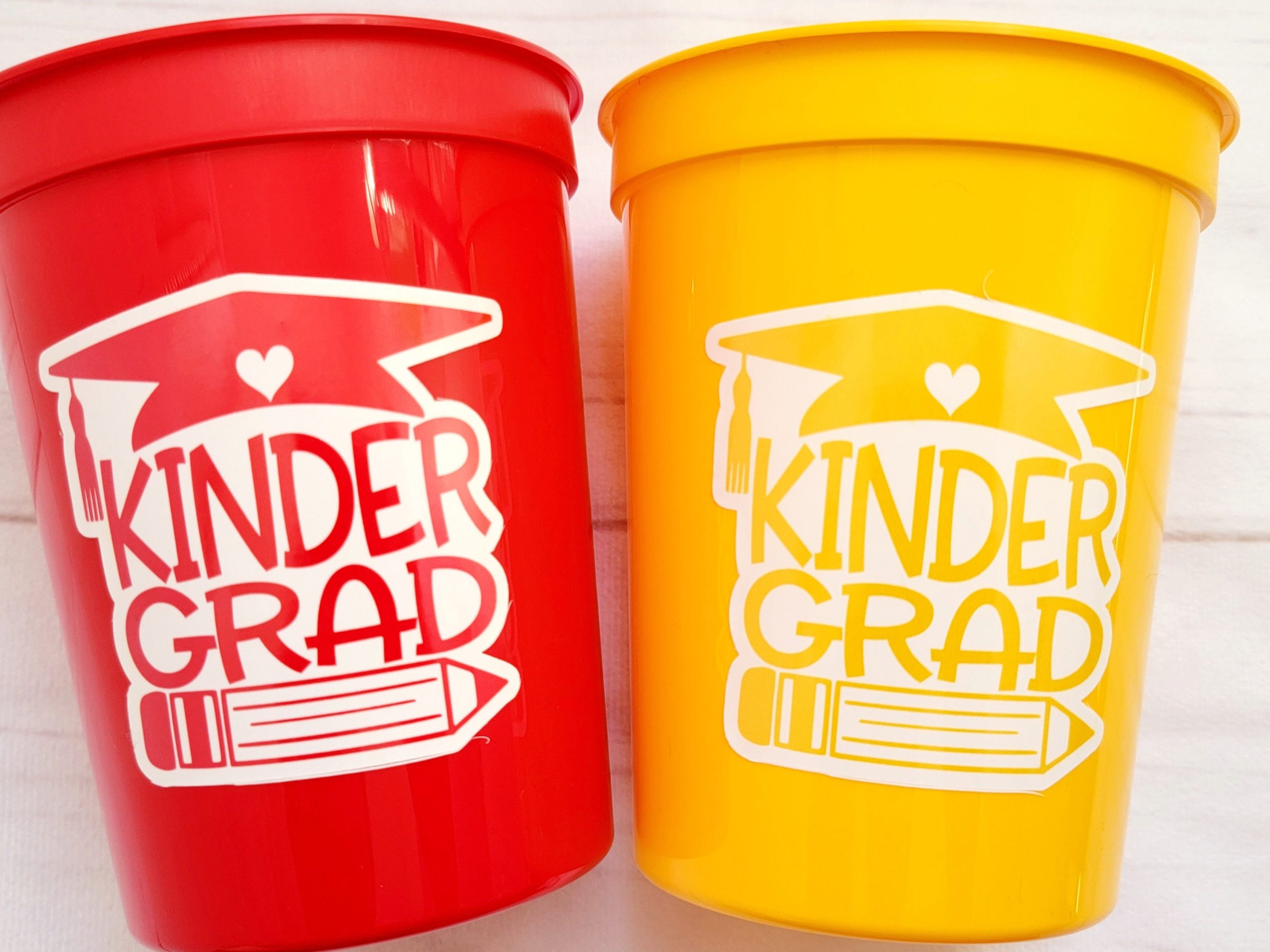 KINDERGARTEN GRADUATION CUPS - Kindergarten Graduation Cups 2023 Graduation Cups Graduation Party Graduation 2023 Party Favors Kinder Party - Image 3
