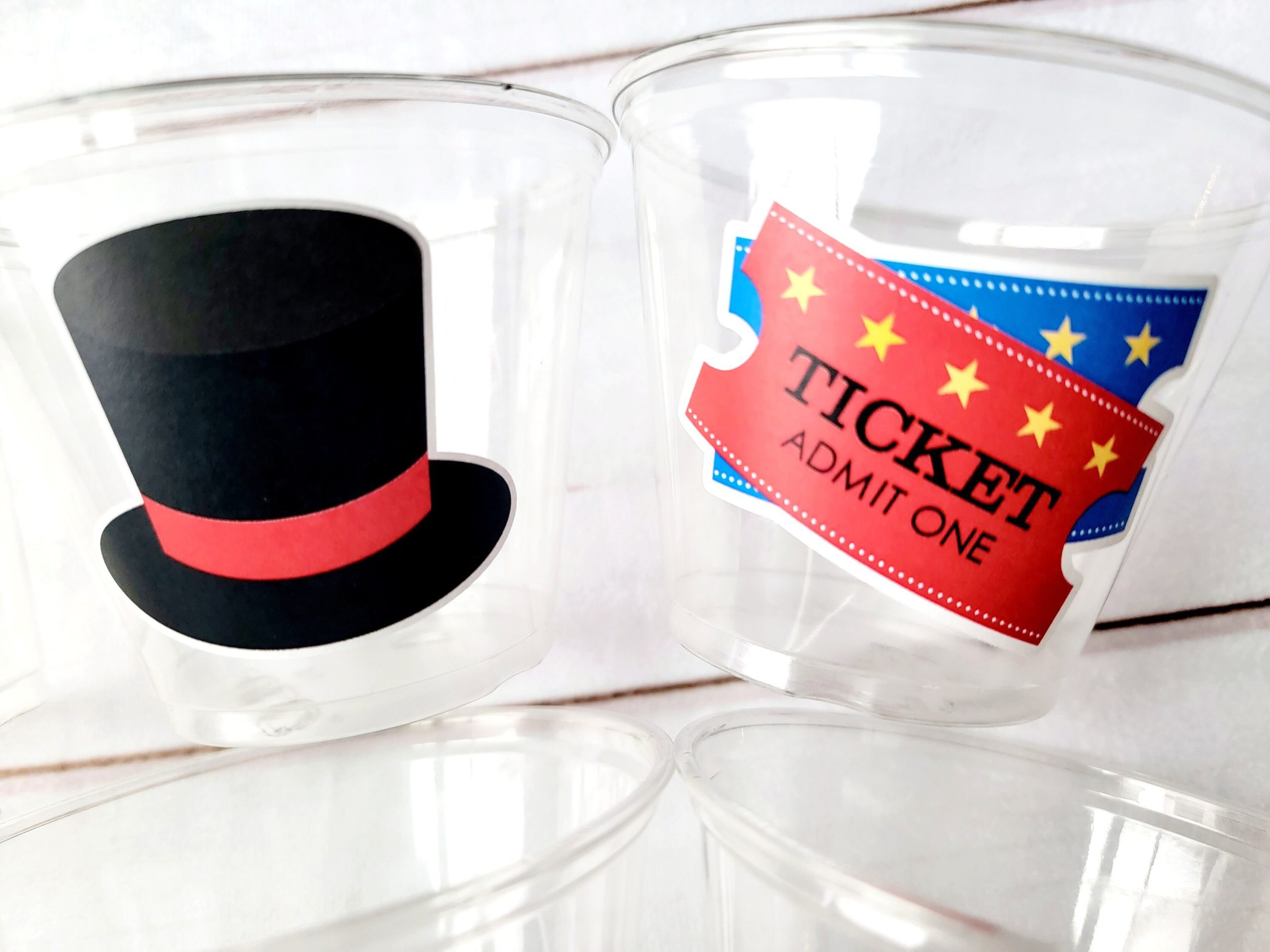 MAGIC PARTY Cups - Magician Party Cups Magic Birthday Magician Party Favors Magic Party Favors Magic Party Decorations Magic Show Party Cups - Image 3