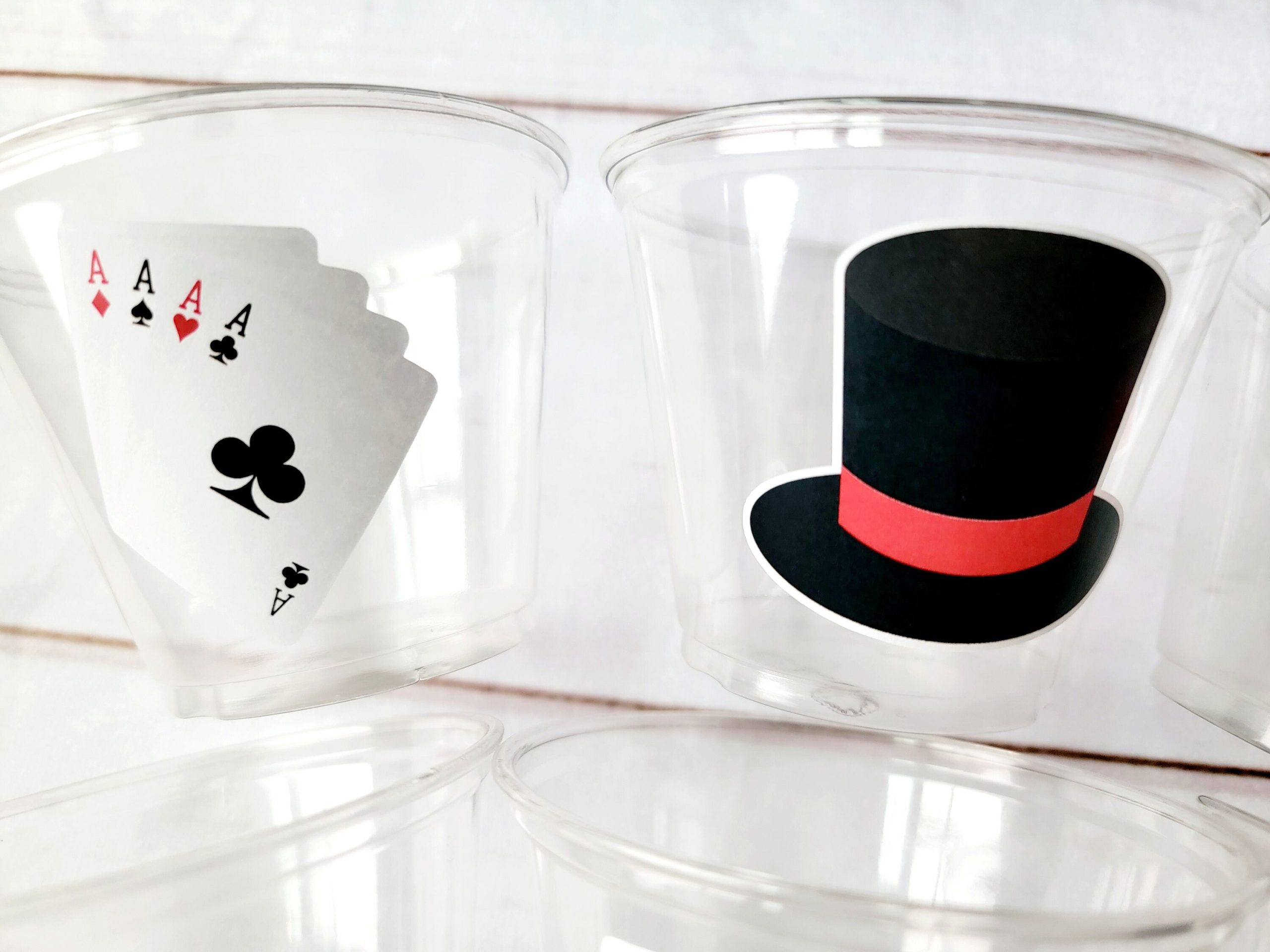 MAGIC PARTY Cups - Magician Party Cups Magic Birthday Magician Party Favors Magic Party Favors Magic Party Decorations Magic Show Party Cups - Image 4