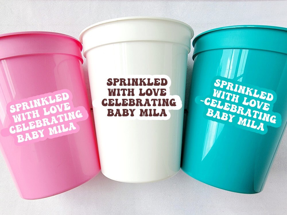 DONUT PARTY CUPS- Donut Birthday Party Donut Grow Up Donut Party Decoration Donut Birthday Decoration Donut First Birthday Donut Baby Shower - Image 2