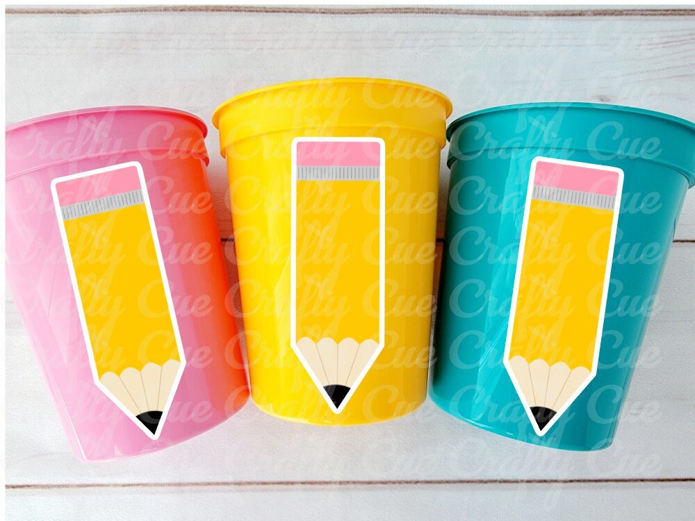 TEACHER PARTY CUPS Teacher Graduation Teacher Gifts Teacher Party Favors Appreciation Back to School Cups School Party Teacher Decoration - Image 2