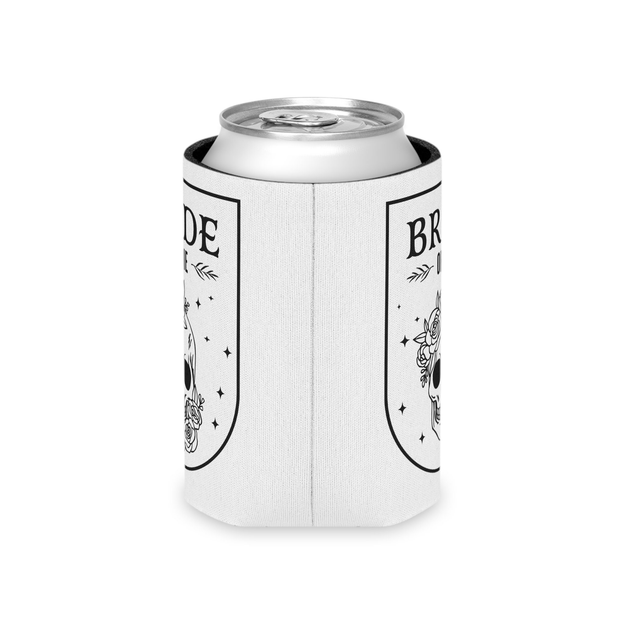 Bride or Die Can Cooler, Bride or Die Bachelorette Party Favors, Til Death Do Us Party Favors, Funny Bridal Party Favors, Halloween Bach - Image 2
