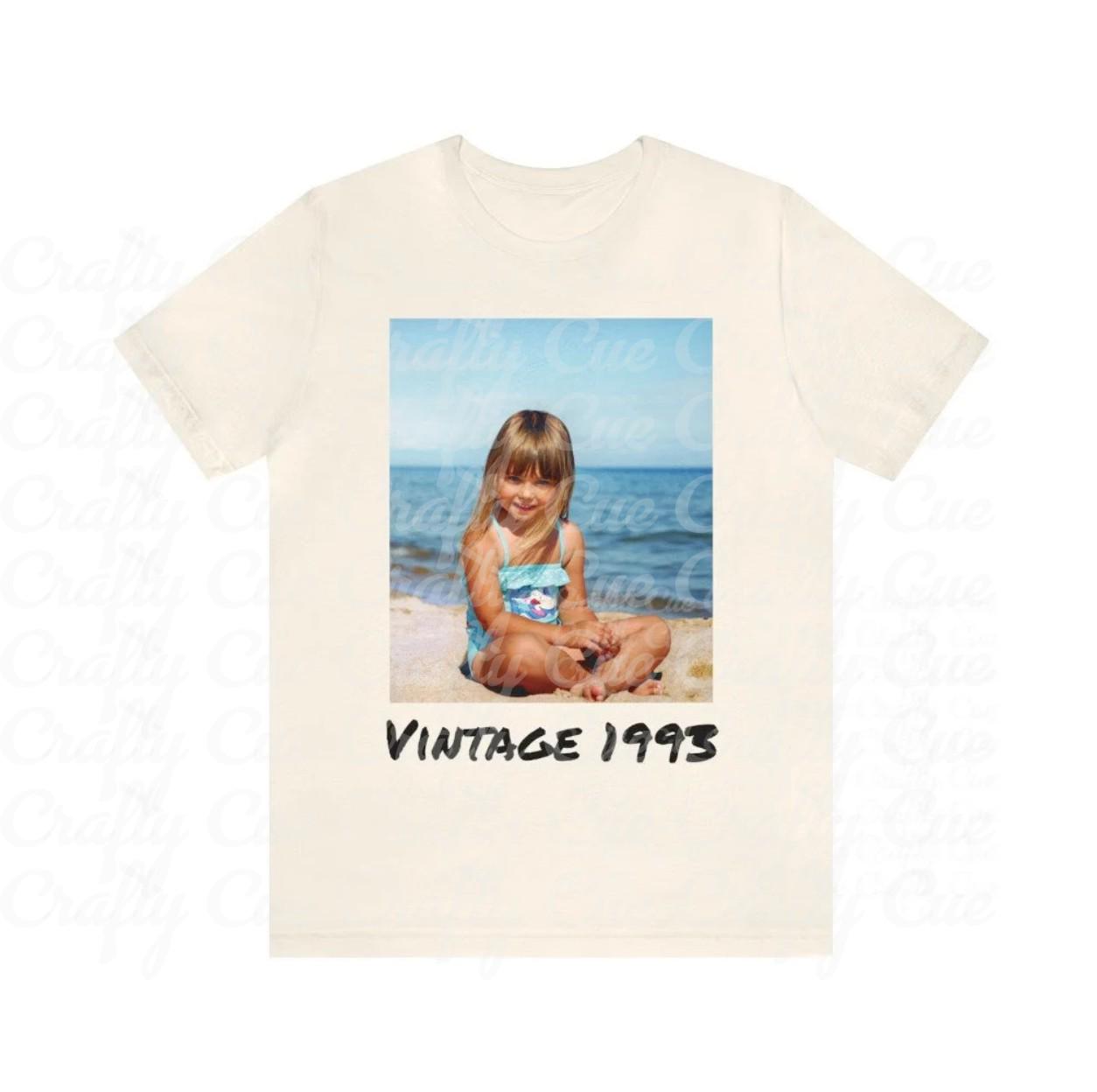 Custom Photo Shirt, Custom Picture Shirt, Birthday Shirt, Birthday Tee, Custom Face Shirt, Retro Birthday Shirt, Funny Shirt, 30th 40th 50th - Image 2