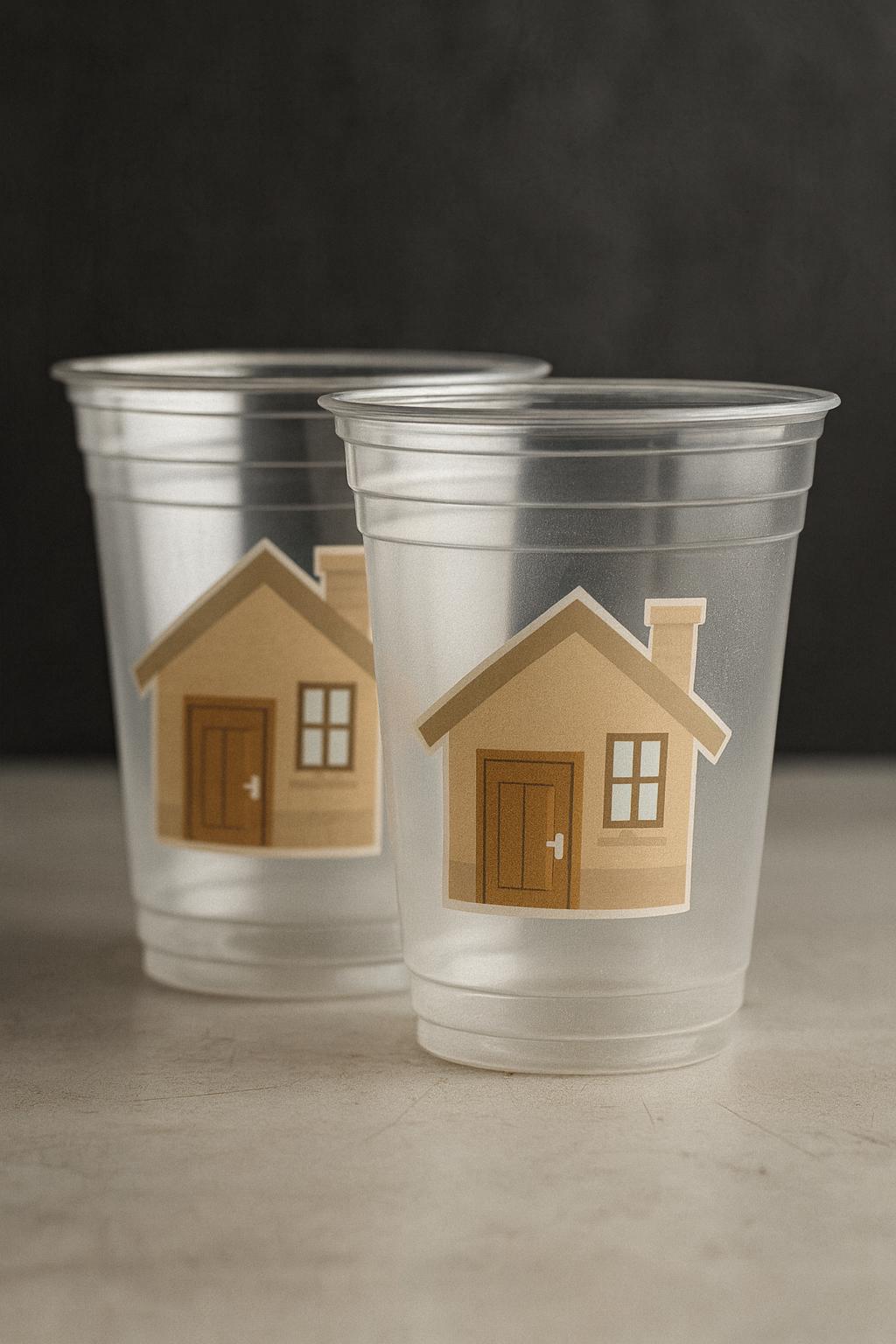 HOUSEWARMING PARTY CUPS - Housewarming Decorations Housewarming Gifts Housewarming Party Favors House Warming Gifts New Home Gift First Home - Image 2