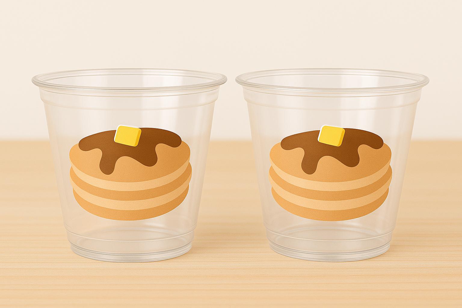 Pancake Party Cups, Pancake Treat Cups, Pancake Birthday, Pancake Party, Pancake Party Favors, Pancakes and Pajamas, Pancake Decorations - Image 2
