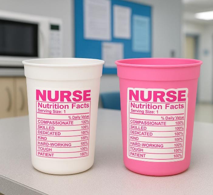 Nursing Party Cups Doctor Party Cups Nurse Party Cups Nursing Party Rn Party Decorations Medical School Party Nurse Graduation Party Meds - Image 2