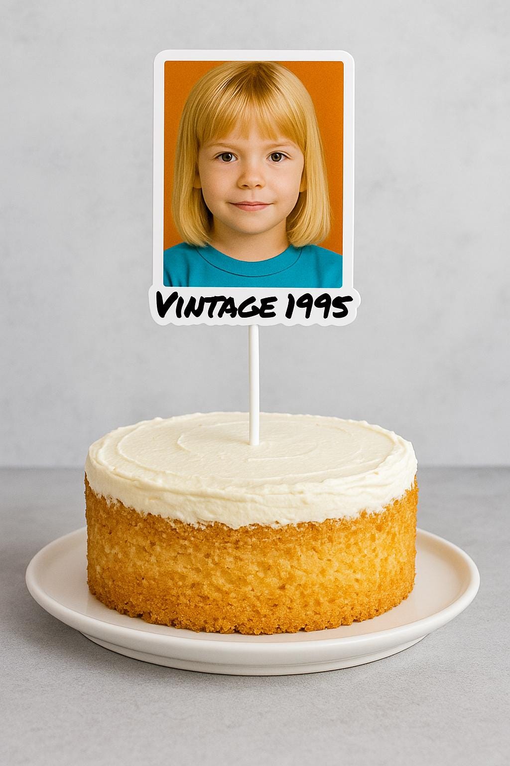 Custom Photo Cake Topper, Custom Picture Cake Topper, Picture Cake Topper, Custom Photo Centerpiece Stick, Custom Picture Centerpiece Stick - Image 3