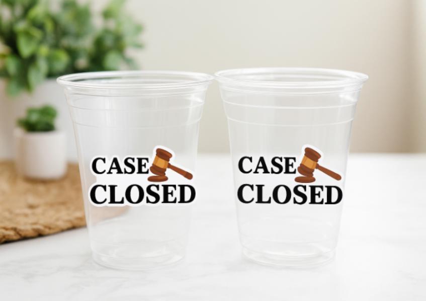 LAWYER PARTY CUPS Law School Party Cups Lawyer Graduation Law School Graduation Party Favors Attorney Party Decorations Law School Favors - Image 2