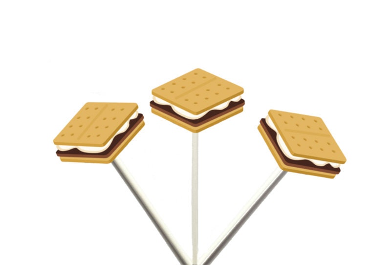 S'mores Garland, S'mores Banner, S'mores Bar Banner, S'mores Wedding Banner, Camping Banner, S'mores Party Decorations, Smores, Photo Prop - Image 2