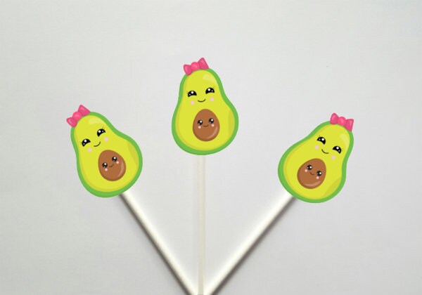 Avocado Garland, Avocado Banner, Avocado Decorations, Avocado Home Decorations - Image 2