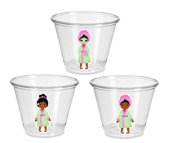 Spa Goody Bags, Spa Favor Bags, Spa Party Bags, Spa Party Bags, Spa Birthday,  Spa Girl With Mask - 87161135A, 1617536P, 826161124P - Image 4