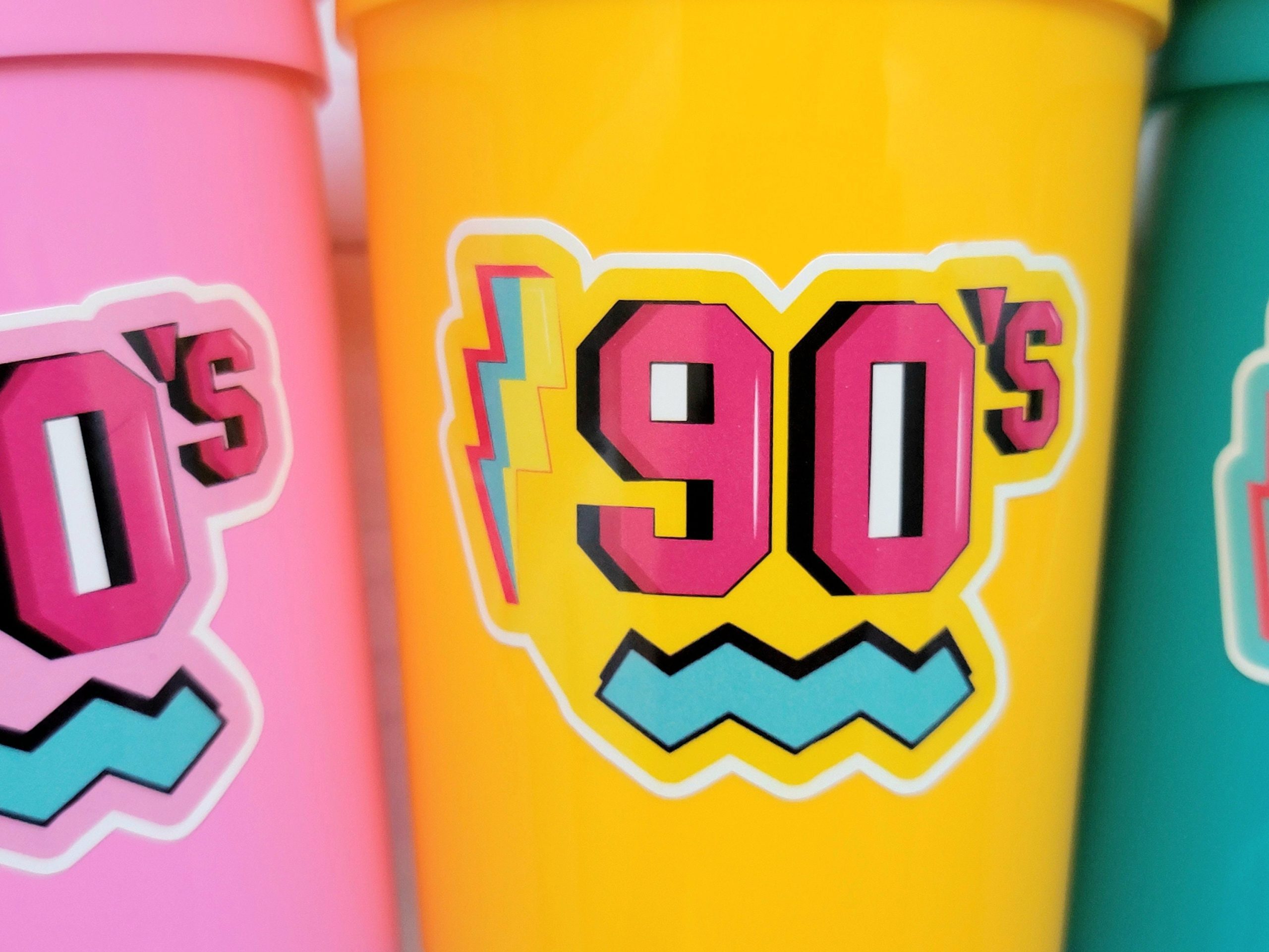 I Love the 90'S PARTY CUPS - 90s Birthday Cups 90s Party Cups 90's Decorations 90's Birthday Party 90's Birthday Party Decorations 90s - Image 3