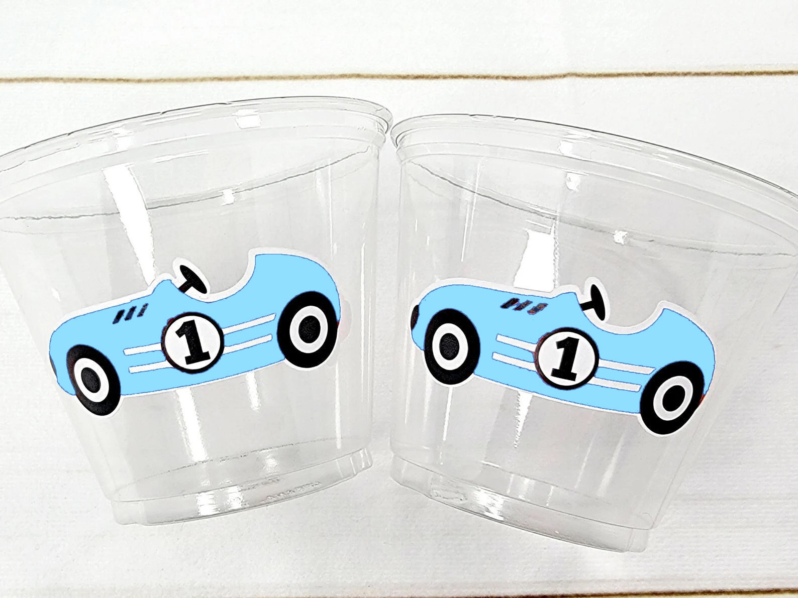 RACING PARTY CUPS - Race Car Cups Racing Birthday Cups Racing Birthday Cups Race Car Party Favors Racing Party Favors Racing Decorations - Image 3