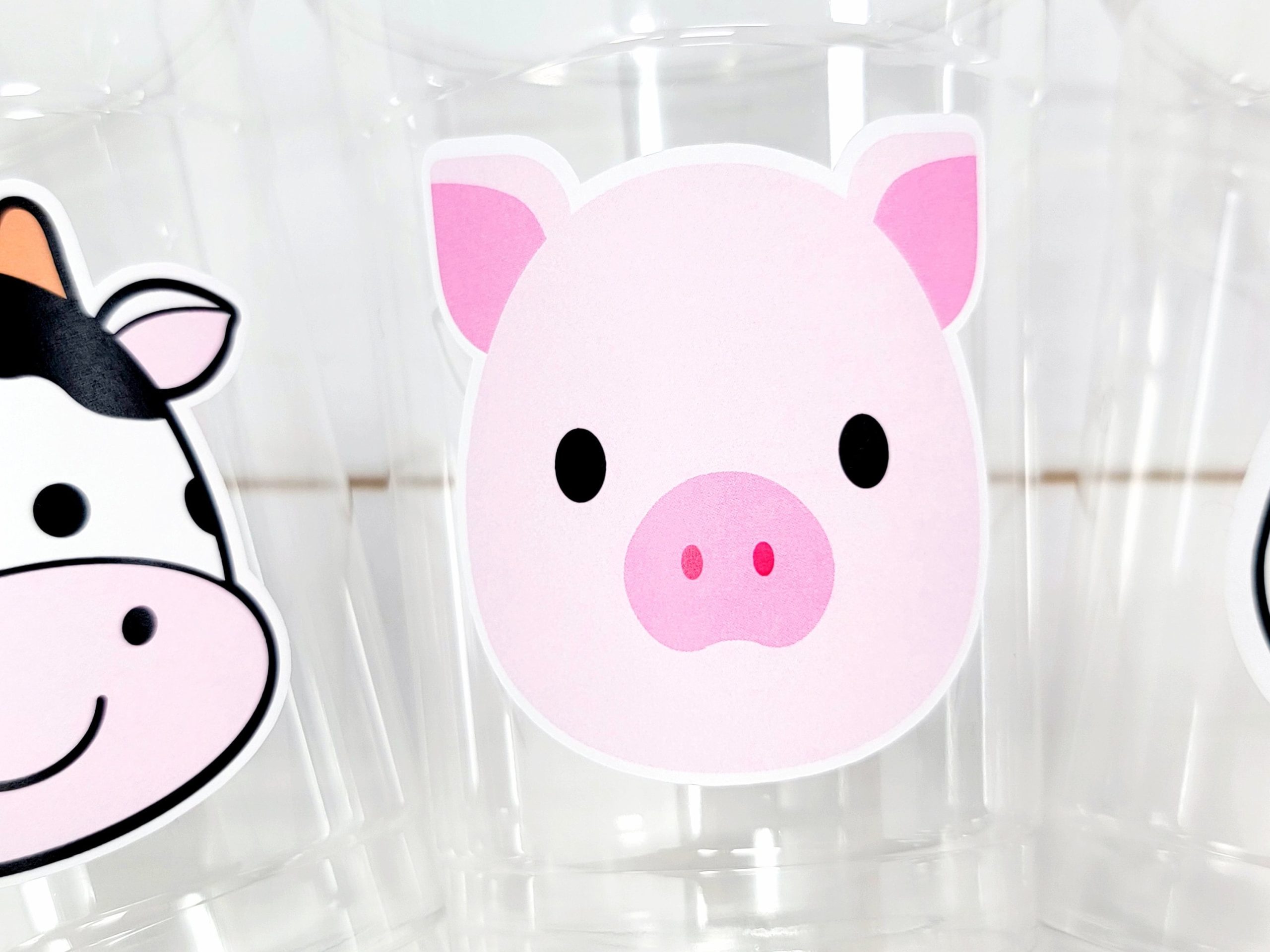 FARM PARTY Cups - Farm Cups Farm Animal Cups Farm First Birthday Farm Baby Shower Barnyard Party Farm Birthday Decorations Farm Party Favors - Image 3