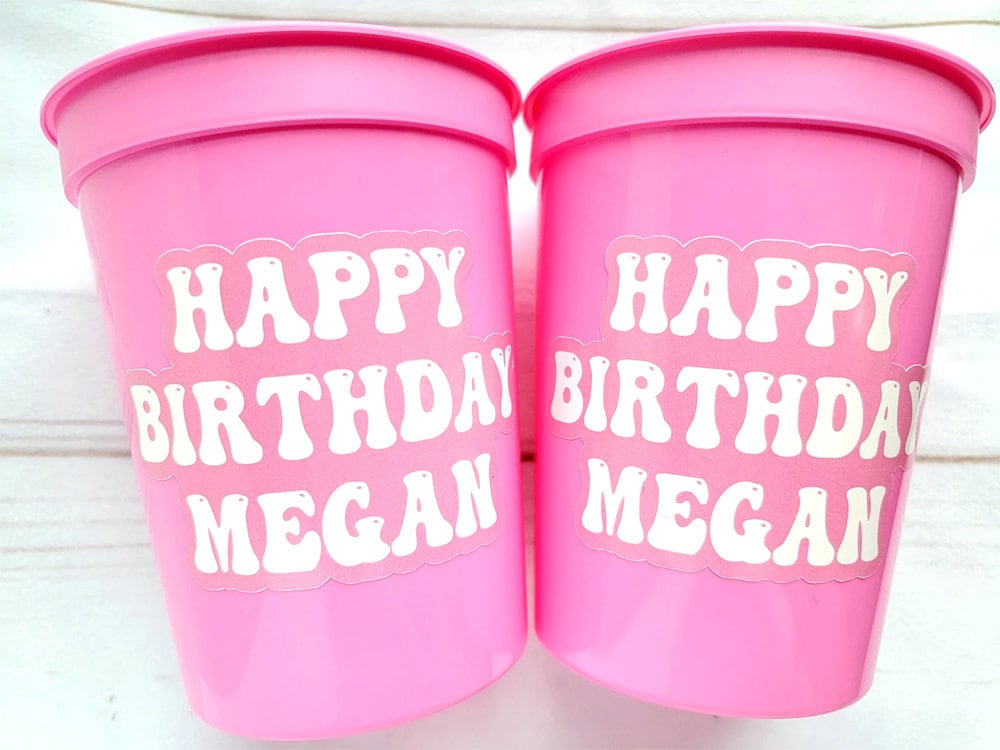 COWGIRL PARTY CUPS - Cowgirl Cups Cowgirl Party Decorations Cowgirl Bachelorette Party Cowgirl Hat Birthday Rodeo Party Cups Let's Go Girls - Image 3