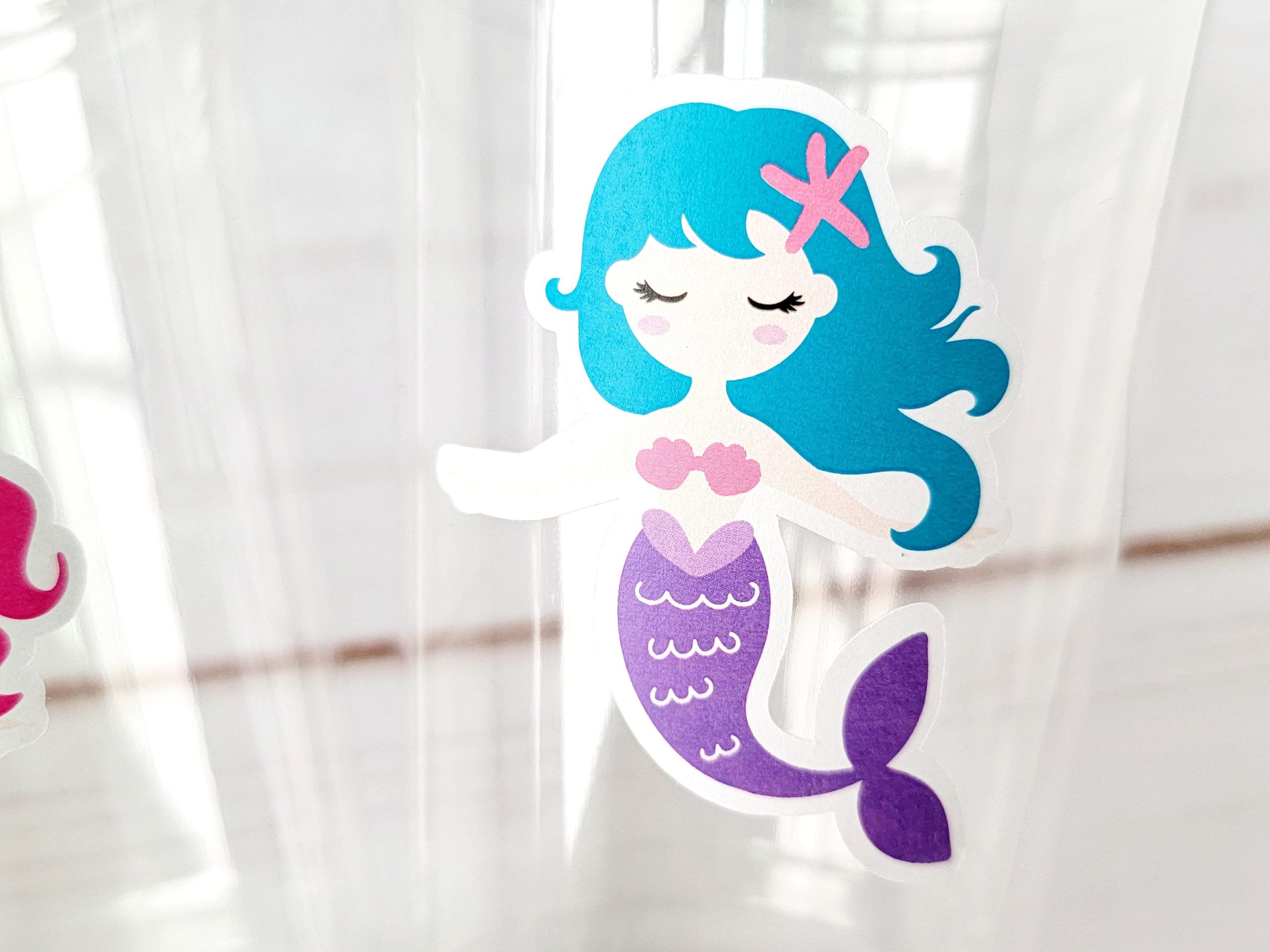 MERMAID PARTY CUPS - Mermaid Birthday Cups Mermaid Party Cups Mermaid Party Decorations Mermaid Party Favors Mermaid Mermaid Party Decor - Image 3