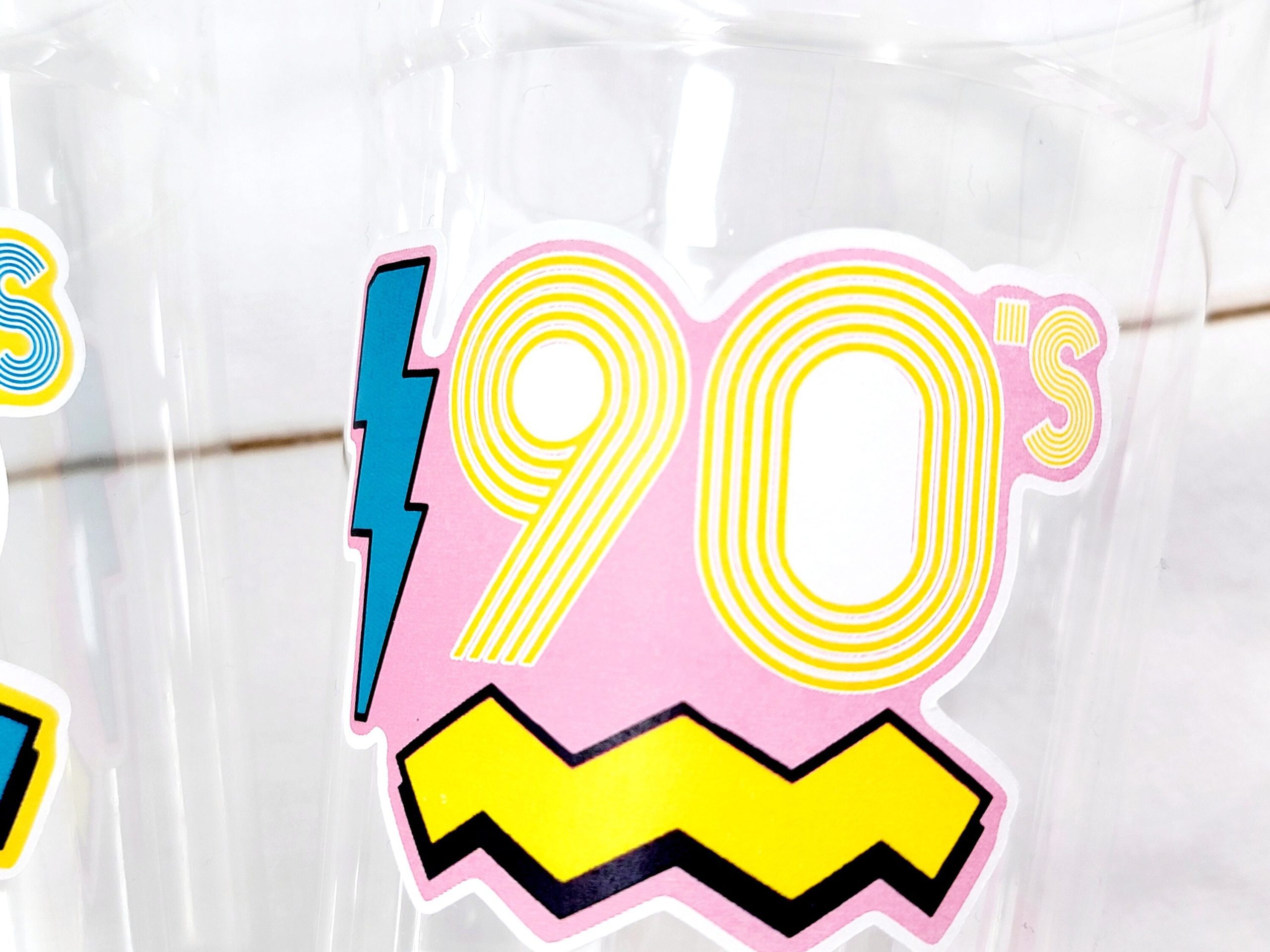 I Love the 90'S PARTY CUPS - 90's Birthday Cups 90's Party Cups 90's Decorations 90's Birthday Party 90's Birthday Party Decorations 90s - Image 4