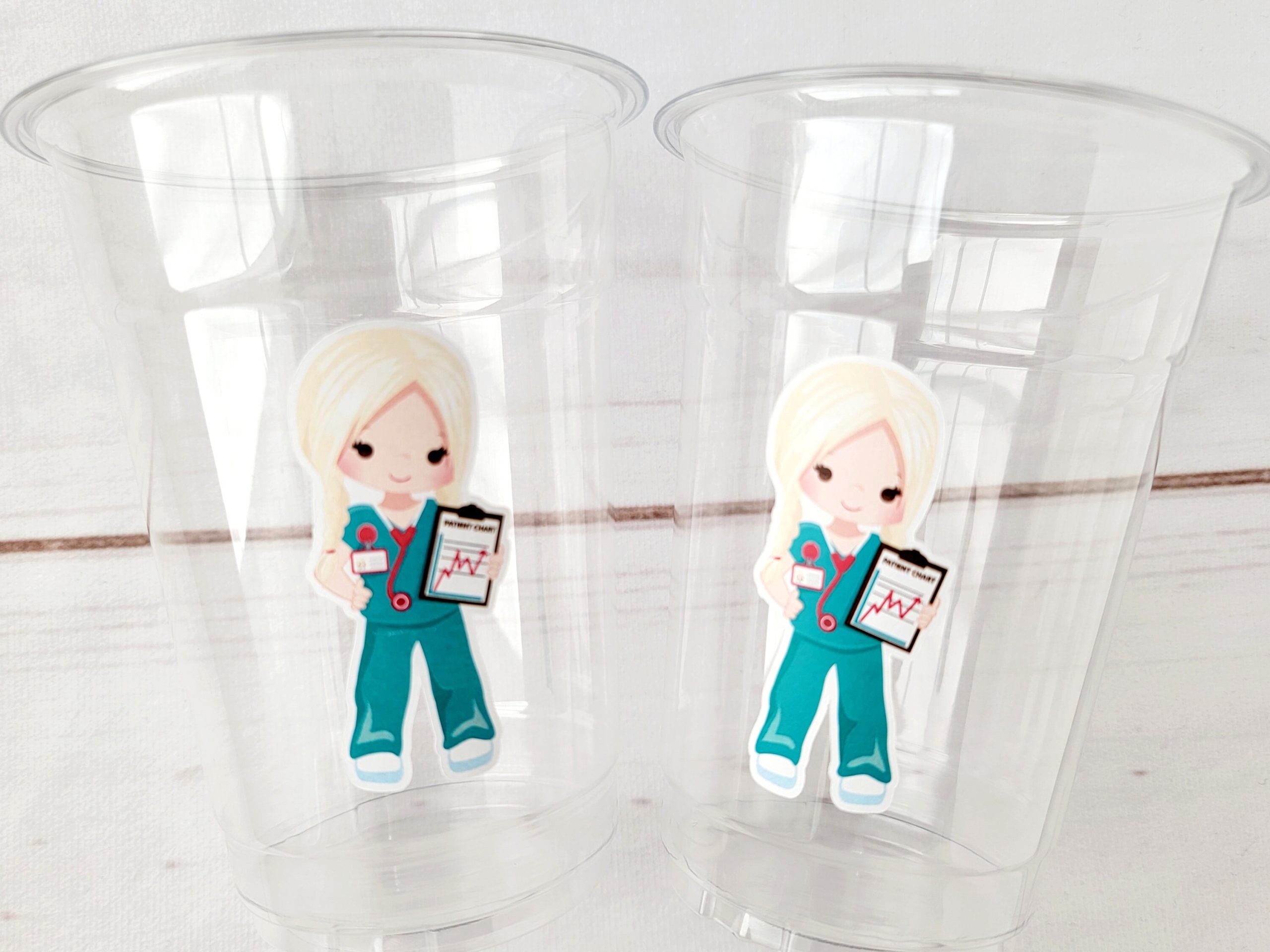 Nursing Party Cups Doctor Party Cups Nurse Party Cups Nursing Party Rn Party Decorations Medical School Party Nurse Graduation Party Meds - Image 2