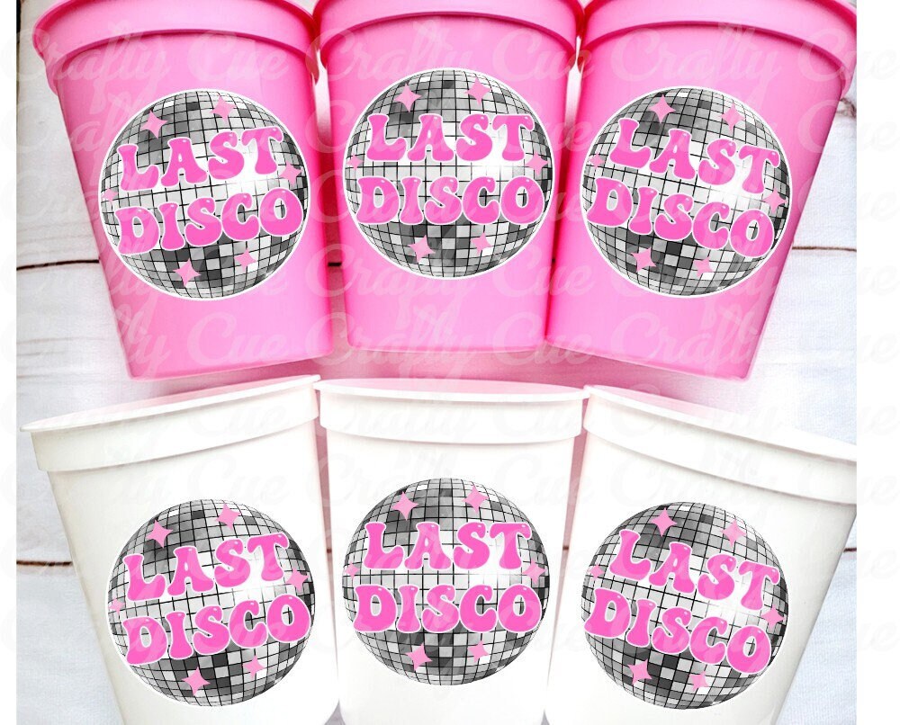 DISCO COWGIRL PARTY Cups -Cowgirl Cups Cowgirl Party Decorations Cowgirl Bachelorette Party Cowgirl Hat Birthday Rodeo Party Cups Disco Ball - Image 2