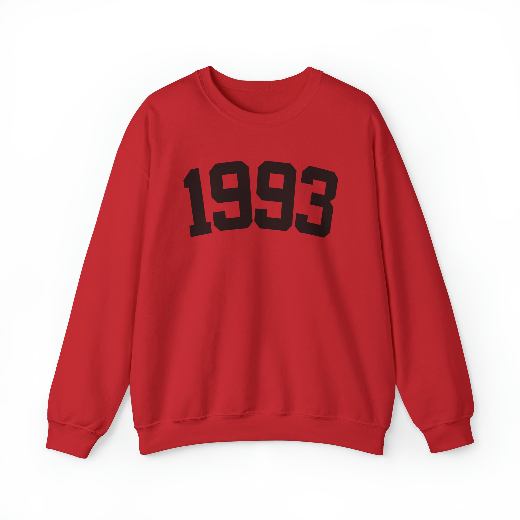 1993 Sweatshirt, 1993 College Style 1993 Year Sweatshirt, 1993 Birthday Shirt, 1993 Birthday Gift, 30th Birthday Sweatshirt, Gift for Her - Image 4