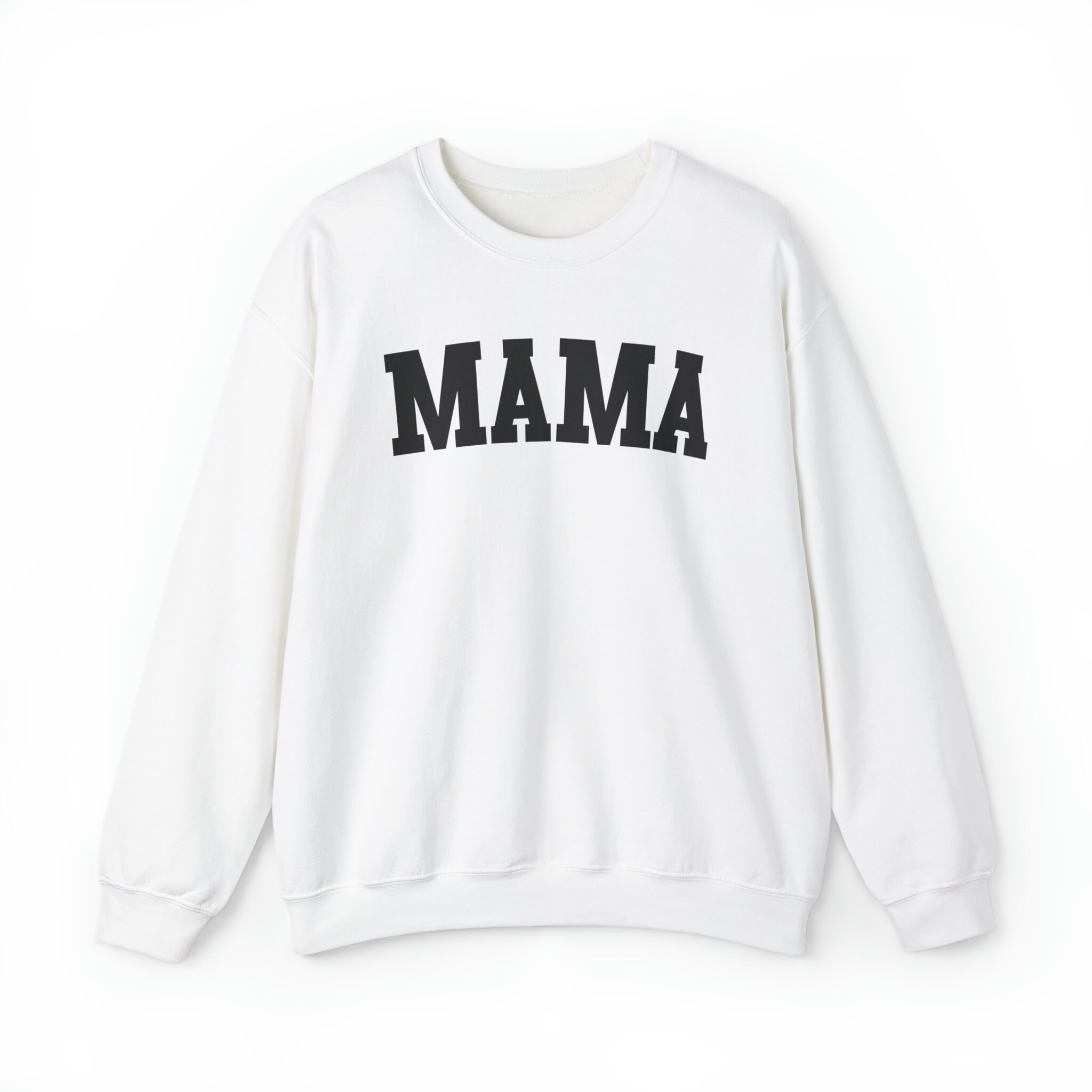 Mama Sweatshirt, Mom Sweatshirt, Mama Shirt, Minimalist Mama Sweater, Mom Christmas Gift, Gift for Her, Mama Sweater Gift, Gift for Moms - Image 5