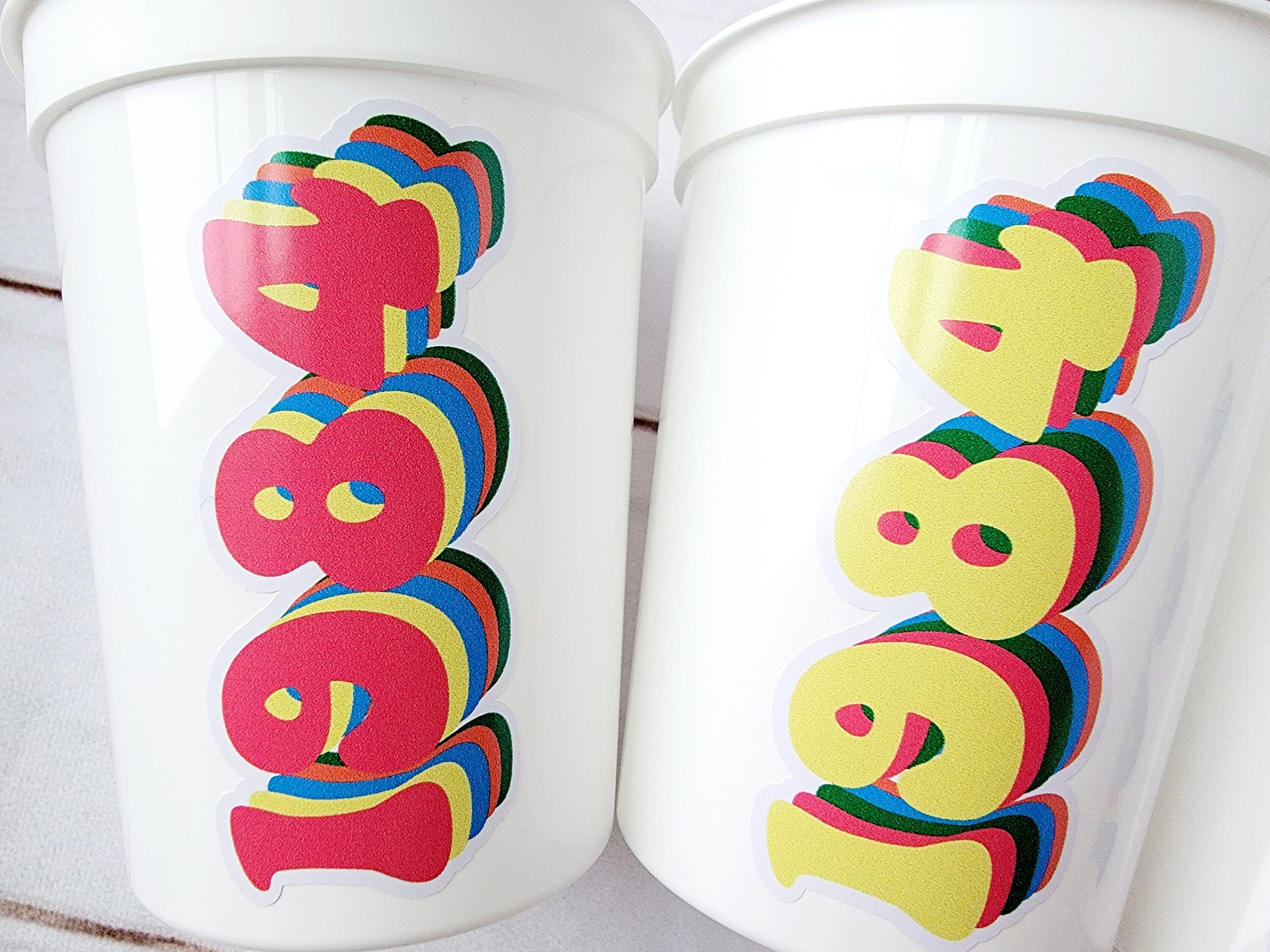 40th PARTY CUPS - Best of 1985 40th Birthday Party 40th Birthday Favors Vintage 1985 40th Party Decorations 1985 Birthday 80's Party Cups - Image 2