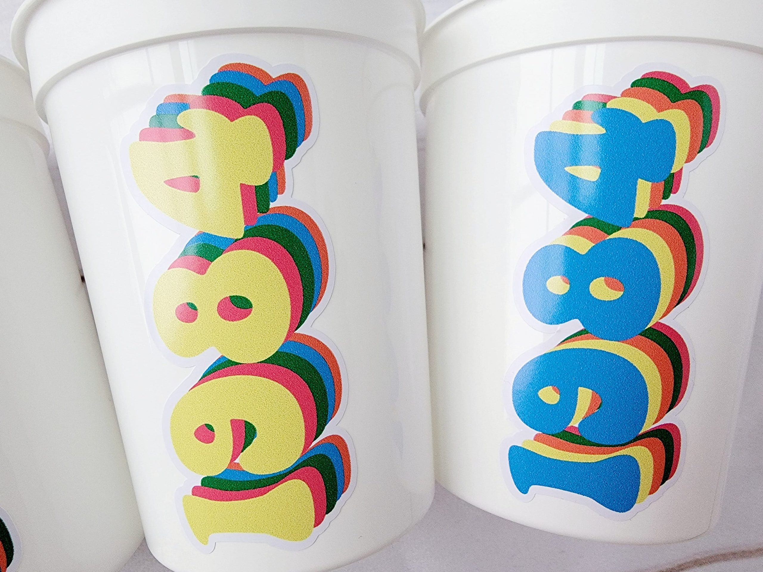 40th PARTY CUPS - Best of 1985 40th Birthday Party 40th Birthday Favors Vintage 1985 40th Party Decorations 1985 Birthday 80's Party Cups - Image 3