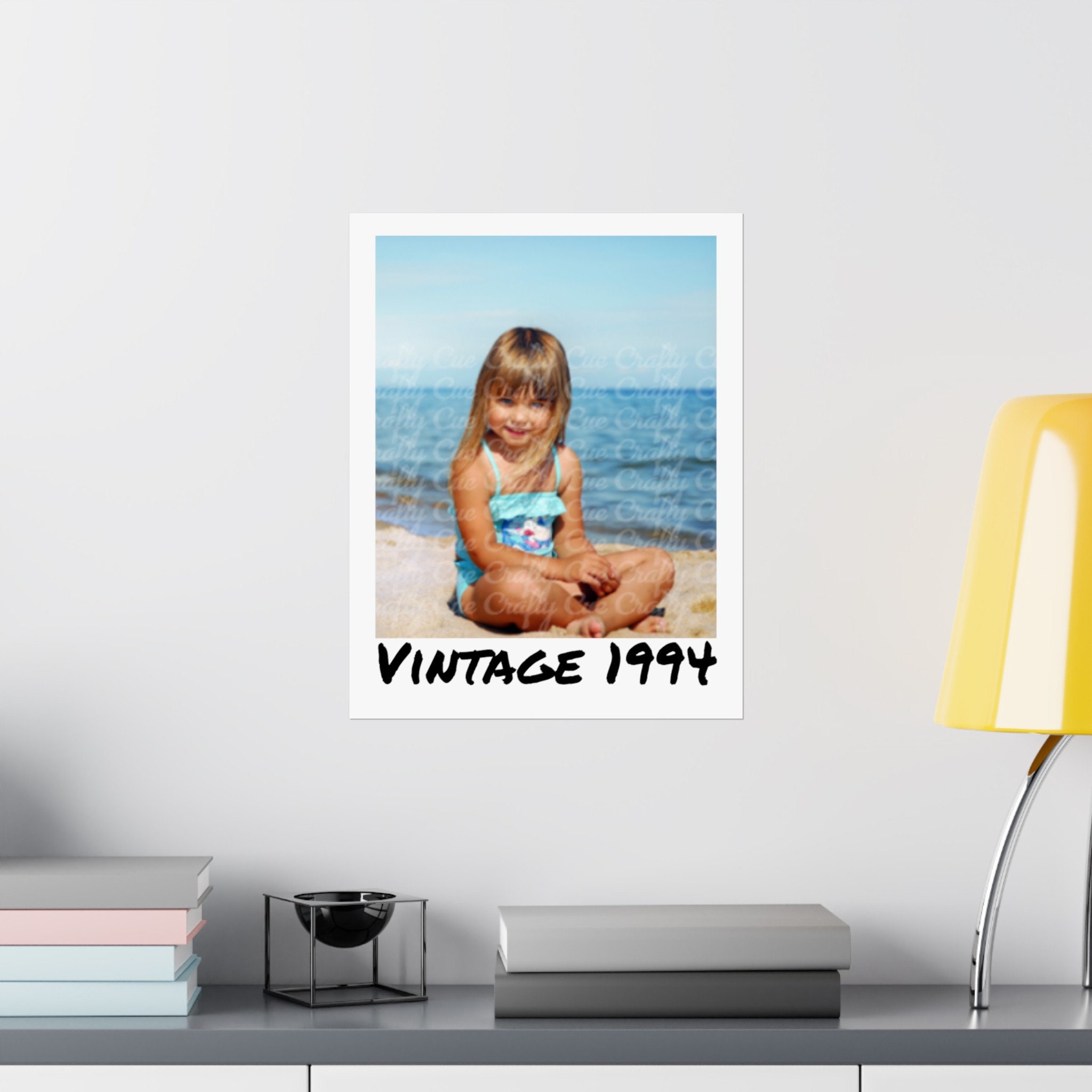 Custom Face Poster, Personalized Birthday Poster, 1994 Birthday Sign, Vintage 1994 Poster, Custom Birthday Poster, 30th Ooster, Wall Art - Image 2