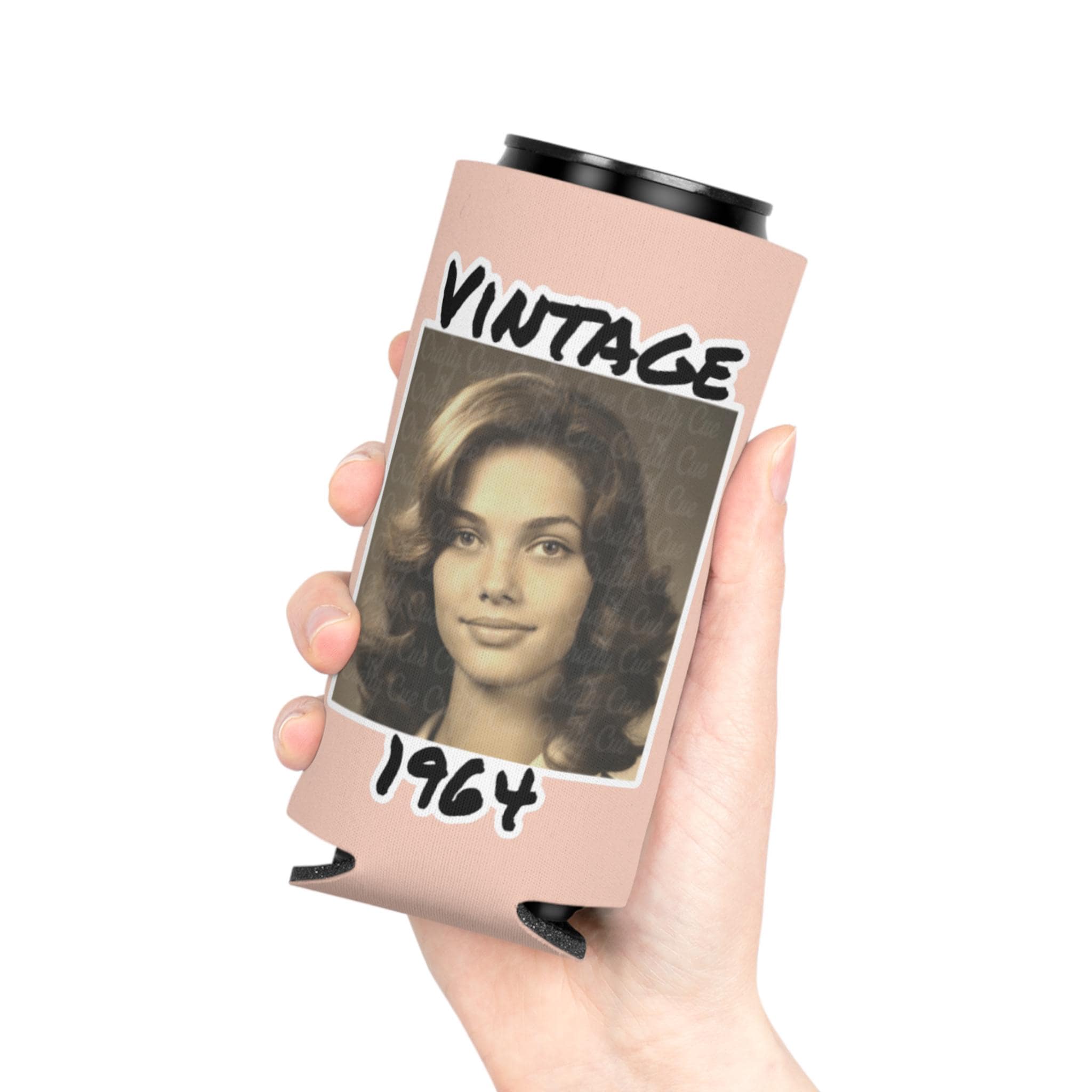 Personalized Can Cooler, Can Cooler, Custom Picture Can Cooler, Bachelorette Party Favors, Custom Birthday Favor, Custom Face, Slim Can - Image 4