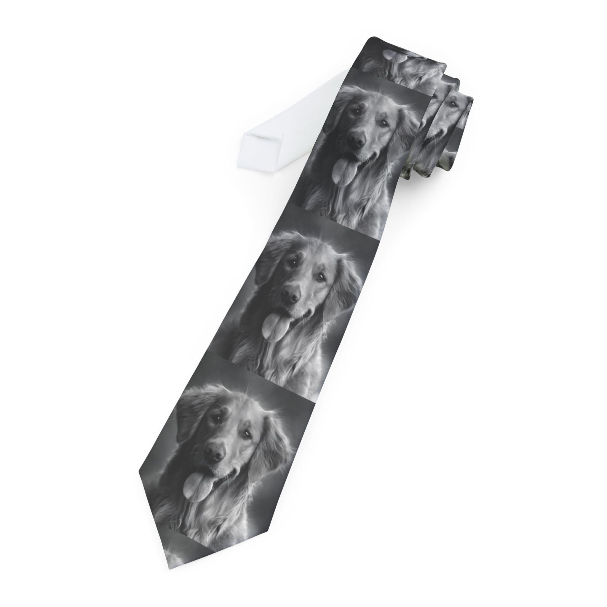 Custom Photo Necktie, Custom Tie with Picture, Personalized Wedding Gift for Him, Father of the Bride Gift, Picture Tie, Custom Picture Tie - Image 2