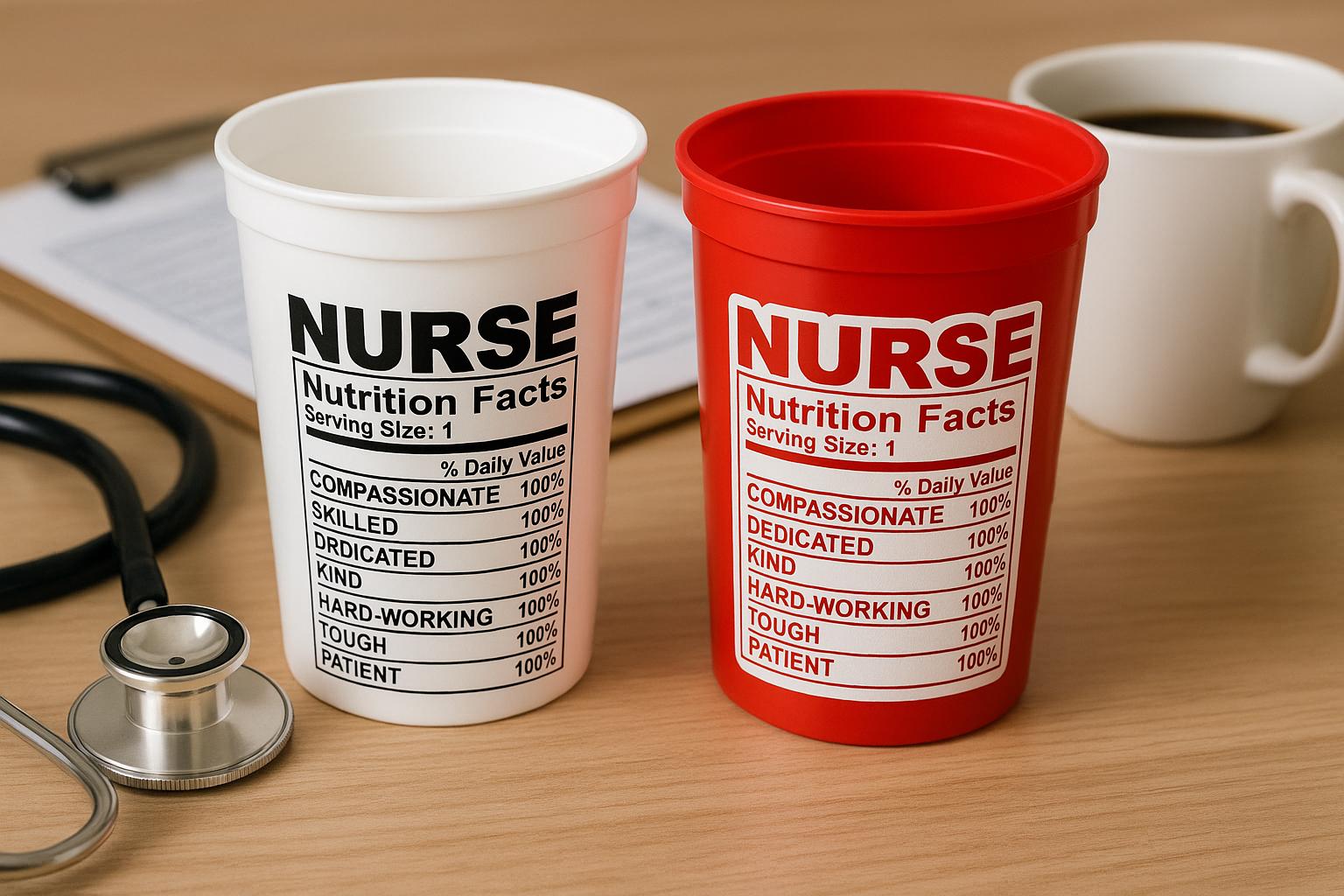 Nursing Party Cups Doctor Party Cups Nurse Party Cups Nursing Party Rn Party Decorations Medical School Party Nurse Graduation Party Meds - Image 4