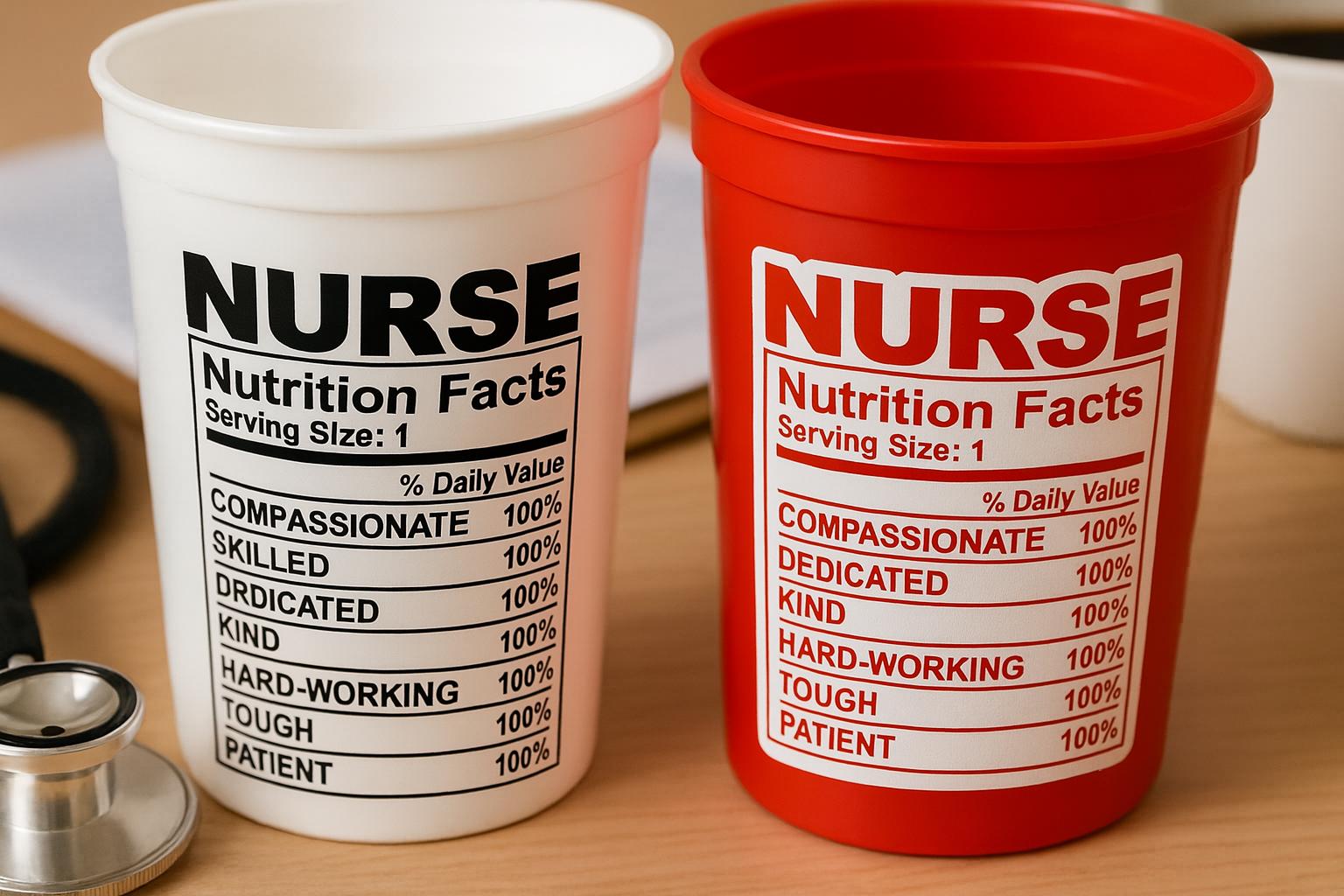 Nursing Party Cups Doctor Party Cups Nurse Party Cups Nursing Party Rn Party Decorations Medical School Party Nurse Graduation Party Meds - Image 2
