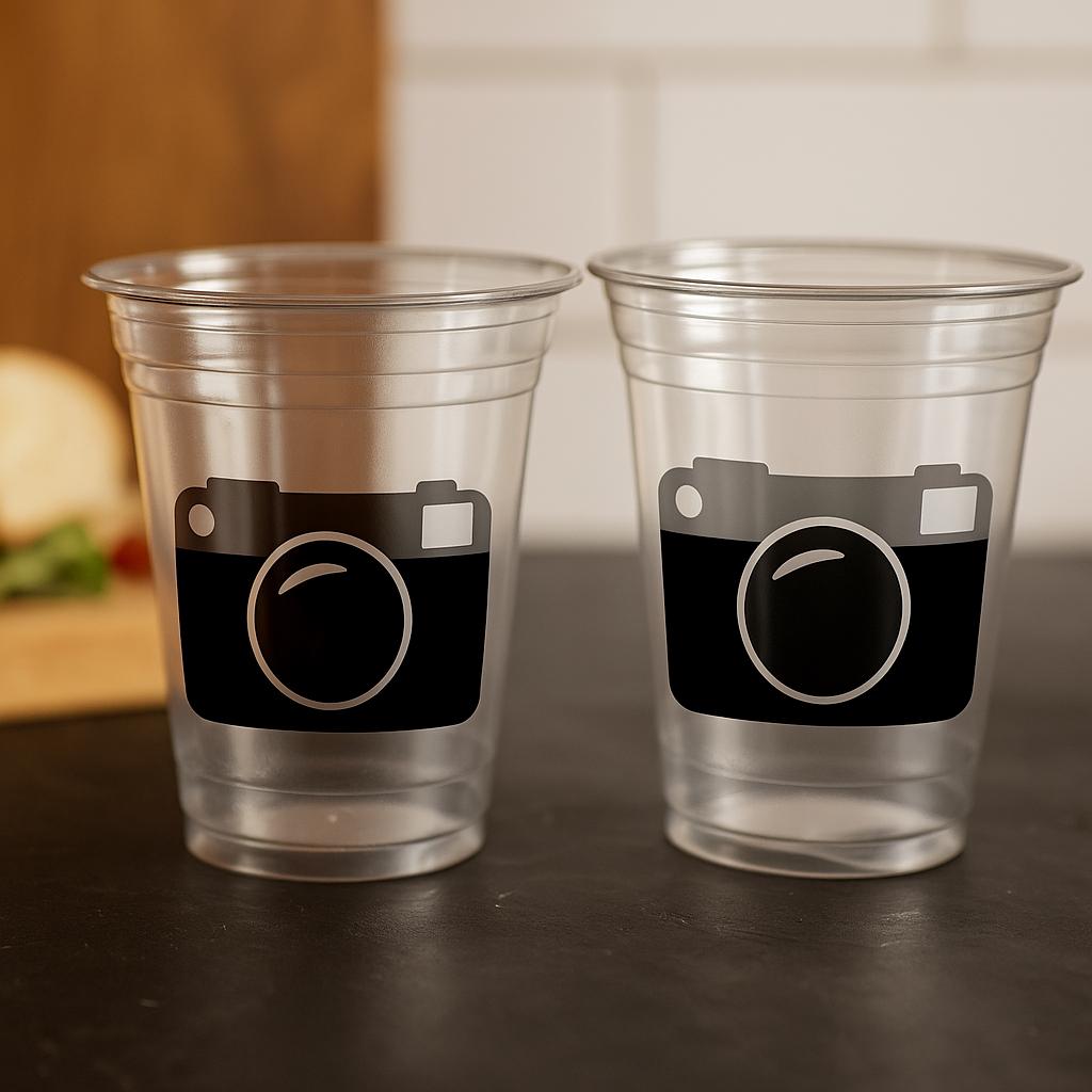 CAMERA PARTY CUPS - Camera Cups Camera Party Favors Camera Party Decorations Photographer Birthday Party Photography Party Camera Favors - Image 2