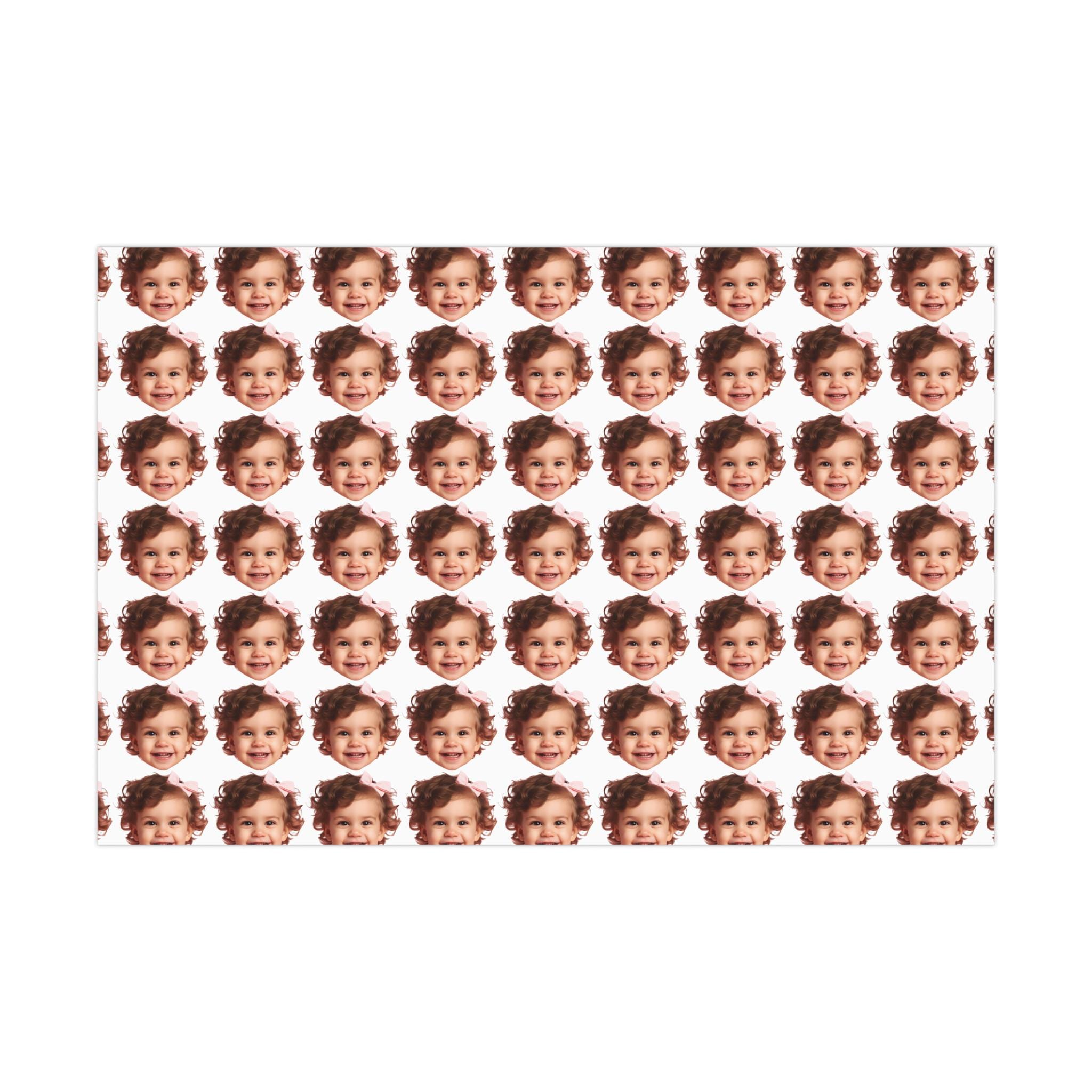 Personalized Face Gift Wrap Paper, Custom Photo Wrapping Paper for Birthday, Custom Picture, Christmas, Holidays, Weddings, Funny Gift Wrap - Image 5